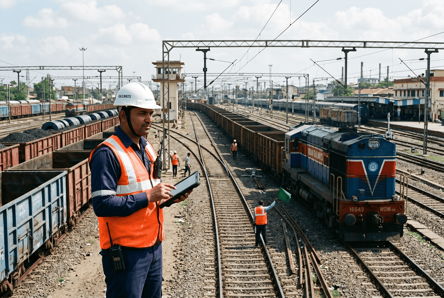 Rail freight and intermodal corridor